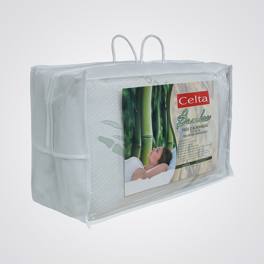 Almohada Visco Bamboo Classic Pack 60x40 cm – Home Store